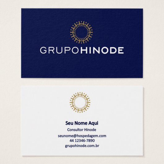 Hinode Group Card (Front & Back)