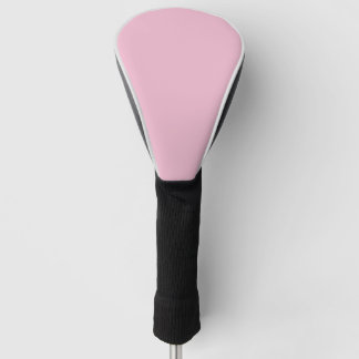 Hint of Cherry Pink Solid Color Pastel Shade Golf Head Cover