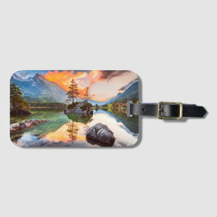 Hintersee Lake, Bavaria, Germany Luggage Tag