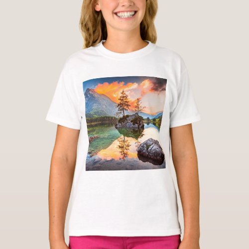 Hintersee Lake Bavaria Germany T_Shirt