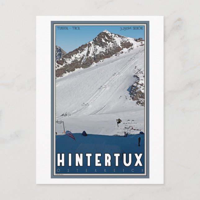 Hintertux Big Air Postcard (Front)