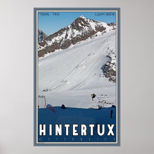 Hintertux Big Air Poster