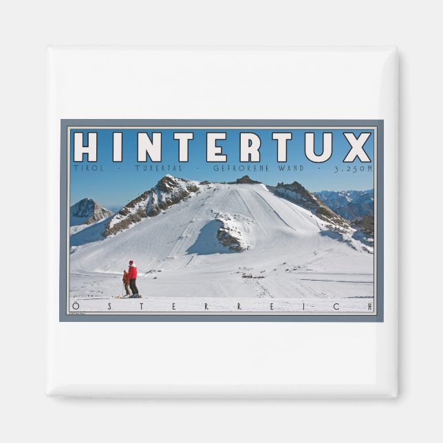 Hintertux - the Gefrorene Wand Magnet (Front)