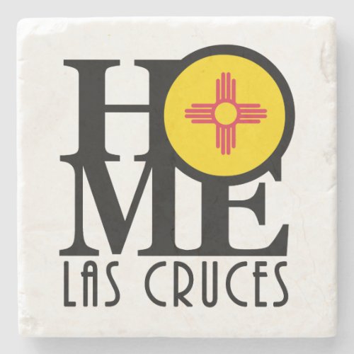 HIOME Las Cruces New Mexico Stone Coaster