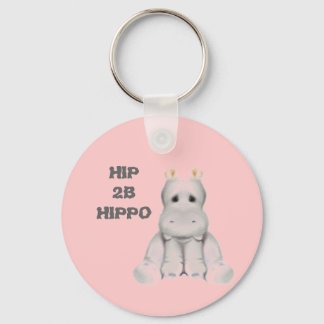 hip 2 B hippo Keychain