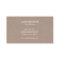 Hip and Rustic Arrow Logo on Tan Cardboard II