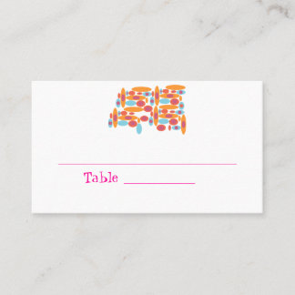 Hip Bat Mitzvah Place Cards