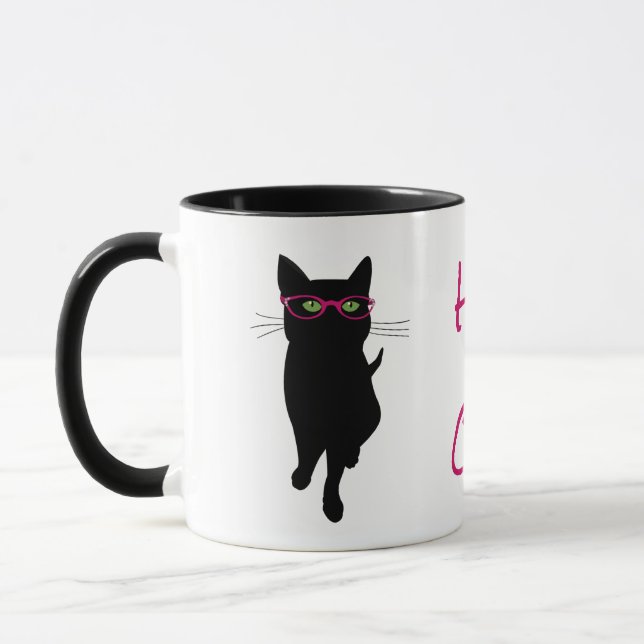 Hip Cat Mug (Left)