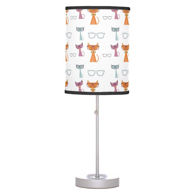 Hip Cats Table Lamp (Front)