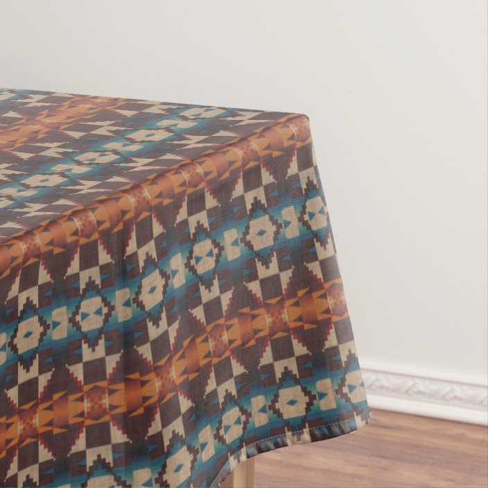 dark brown tablecloth