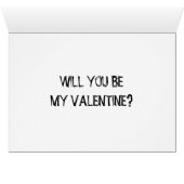 HIP DOG SAYS "HEY HONEY WILL YOU BE MY VALENTINE?" (Inside Horizontal (Bottom))