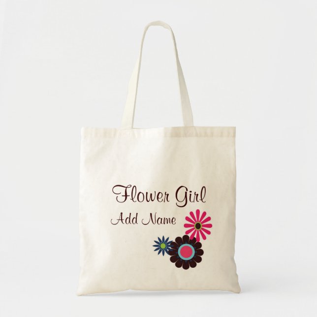 Hip Flower Girl Customizalbe Gift Bag (Front)