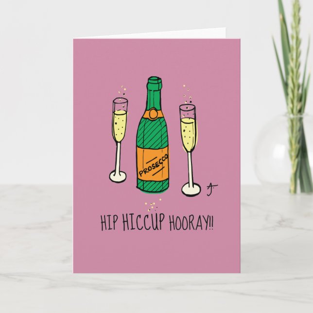 Hip hiccup horray! card (Front)