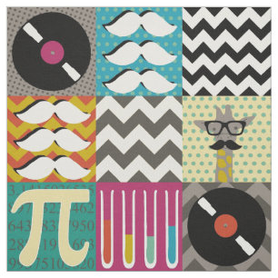hip hip geek fabric