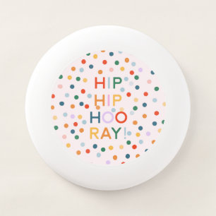 Hip Hip Hooray Birthday Party Congrats Wham-O Frisbee
