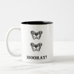 Hip Hip Hooray Personalized Mug<br><div class="desc">Add a name or message to this personalized mug.  Funny gift for doctor,  nurse,  medical professionals,  medical school graduates,  hip replacement patients,  and hip dysplasia patients</div>