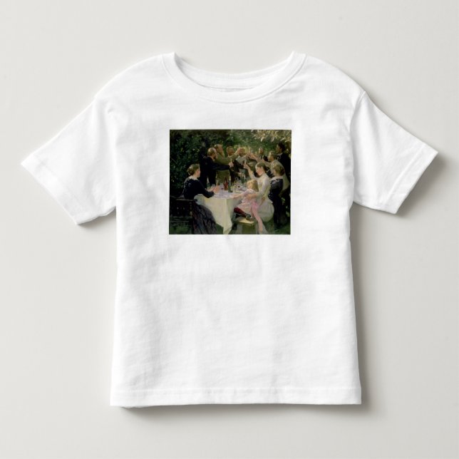 Hip Hip Hurrah! Artists' Party at Skagen, 1888 Toddler T-shirt (Front)