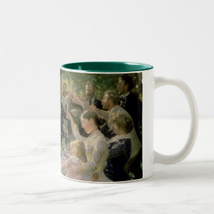 Hip Hip Hurrah! Artists' Party at Skagen, 1888 Two-Tone Coffee Mug