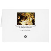 Hip Hip Hurrah! Cards (Back Horizontal)