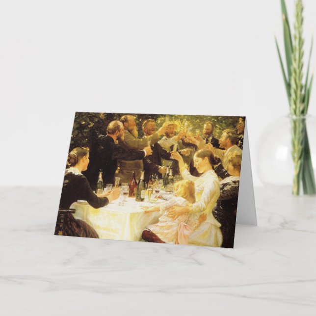 Hip Hip Hurrah! Thank You Card (Front)