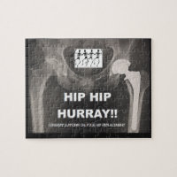 Hip Hip Hurray- Congrats on Hip Replacement