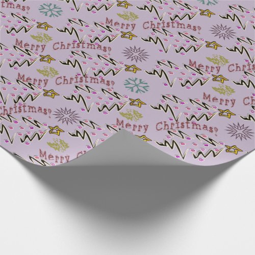 Hip Holidaze _ Lavender Fog Wrapping Paper