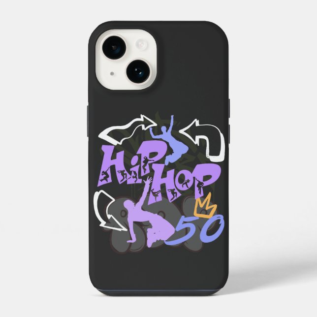 Hip Hop 50.b Iphone Case (Back)