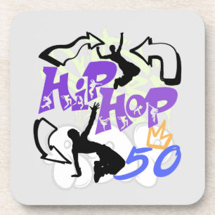 Hip Hop 50.w Beverage Coaster