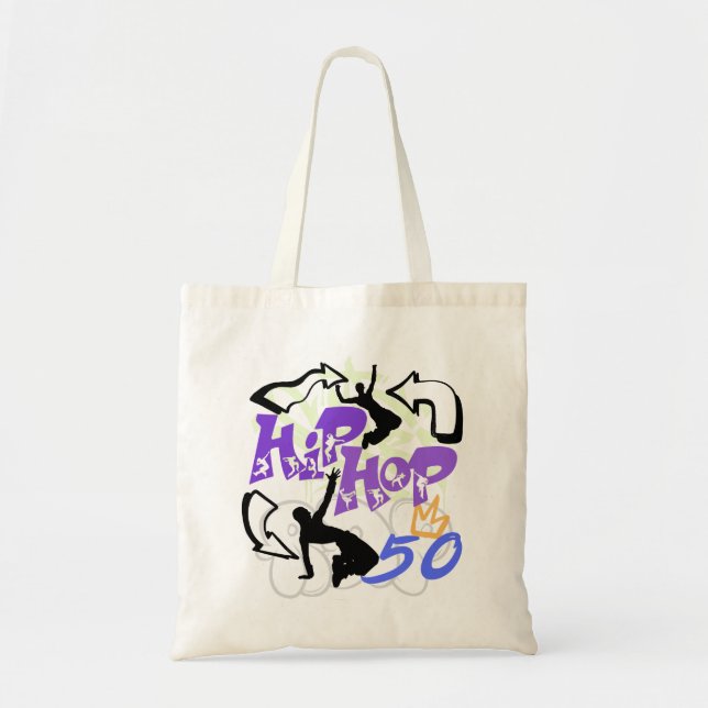 Hip Hop 50.w Tote Bag (Front)