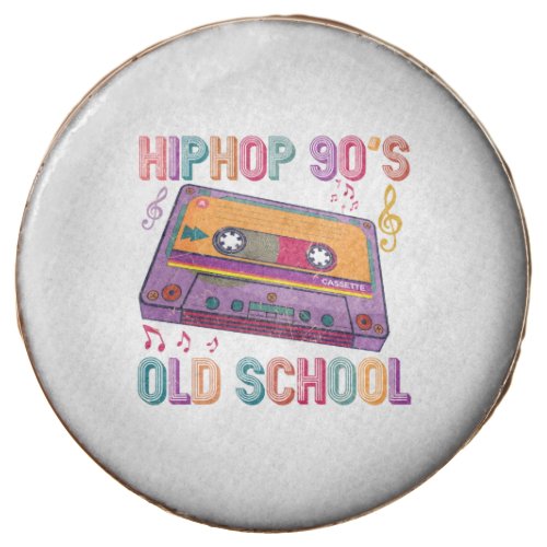Hip Hop 90s Old School Cassette Player Birthday Chocolate Covered Oreo