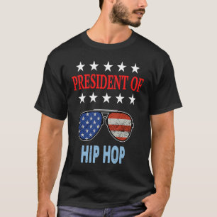 Hip Hop Accessories  USA Flag Hip Hop Saying T-Shirt