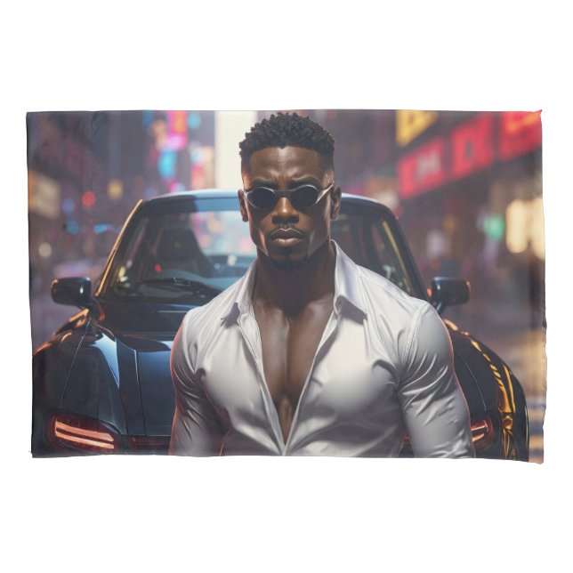 Hip Hop - American Rap Star -  Pillow Case (Front)