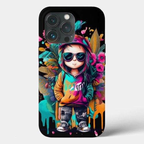 hip hop art iPhone 13 pro case
