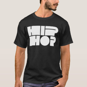Hip Hop Block Typography T-Shirt