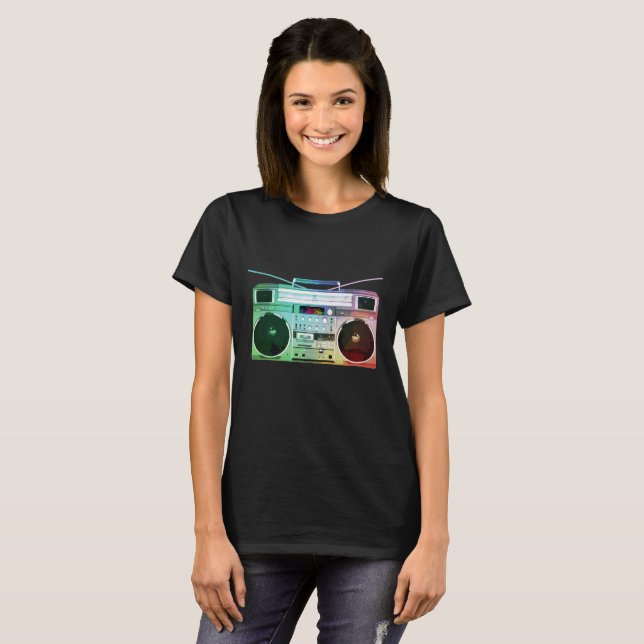 Hip Hop Boom Box Shirt (Front Full)
