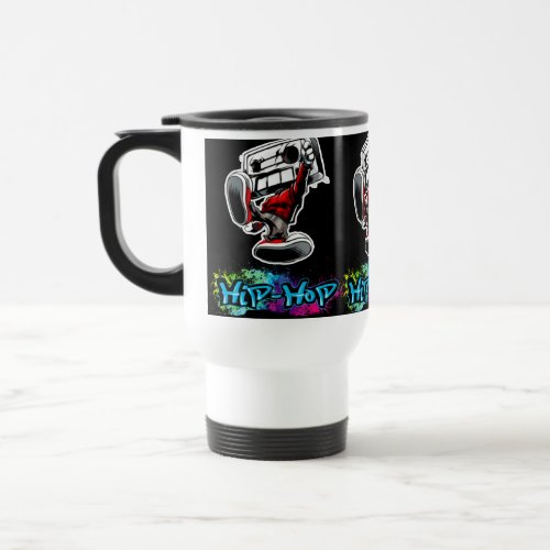 Hip Hop Break Dance Form Travel Mug