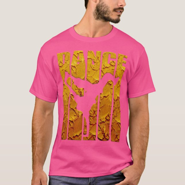 Hip Hop Breakdancing Dance Fun Gift Graffiti Art B T-Shirt (Front)