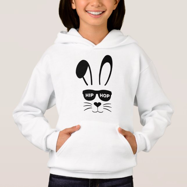 Hip Hop Bunny Hoodie (Front)