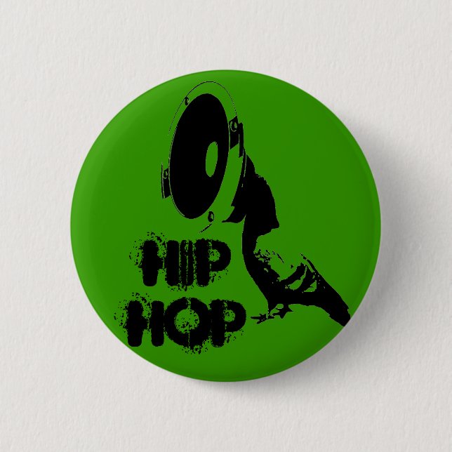 hip hop button (Front)