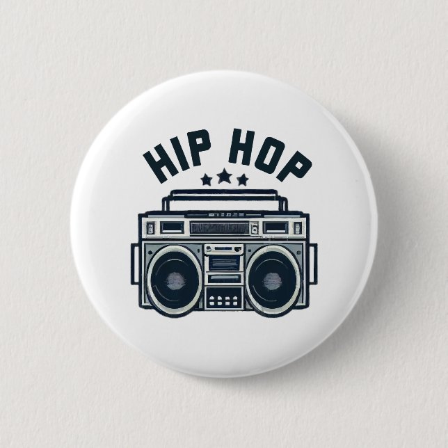 Hip hop button (Front)