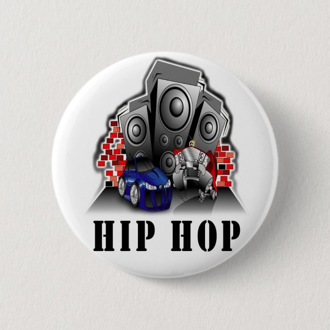 Hip Hop Button (Front)
