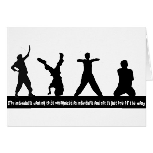 Hip Hop Cards (Front Horizontal)