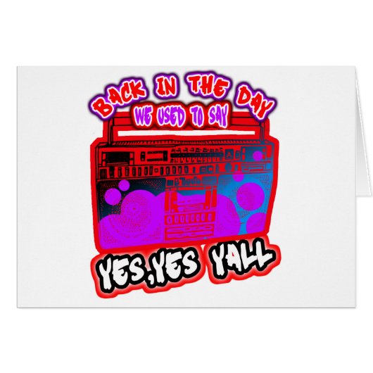 HIP HOP CARDS (Front Horizontal)