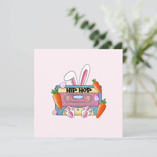 Hip Hop Cassette Tape Bunny