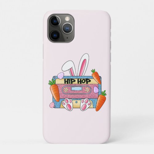 Hip Hop Cassette Tape Bunny iPhone 11 Pro Case