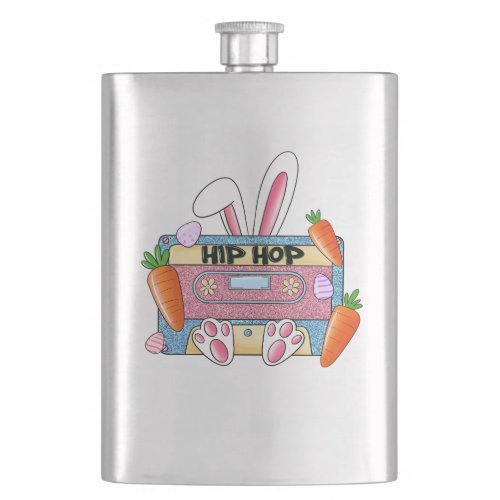 Hip Hop Cassette Tape Bunny Flask