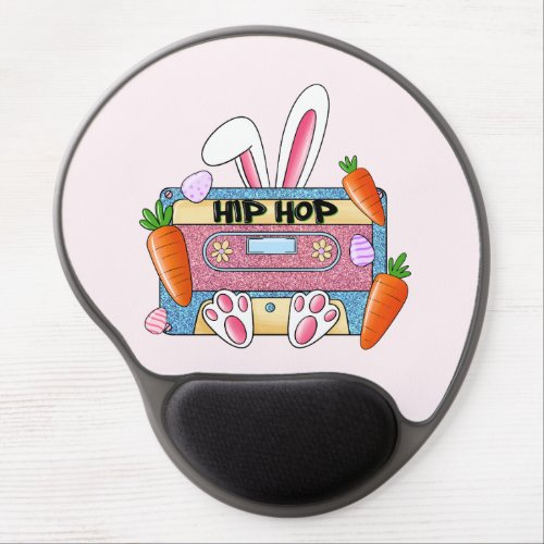 Hip Hop Cassette Tape Bunny Gel Mouse Pad