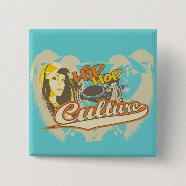 Hip Hop Culture Tshirts and gifts Pinback Button (Front)