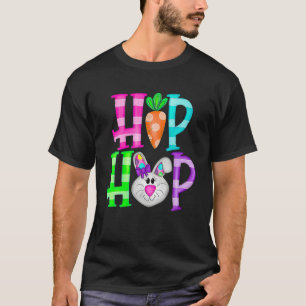 Hip Hop Cute Bunny Funny Gift For Easter Toddler K T-Shirt