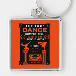 Hip Hop Dance Competition Keychain